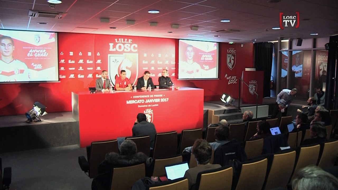 Les recrues présentées aux médias