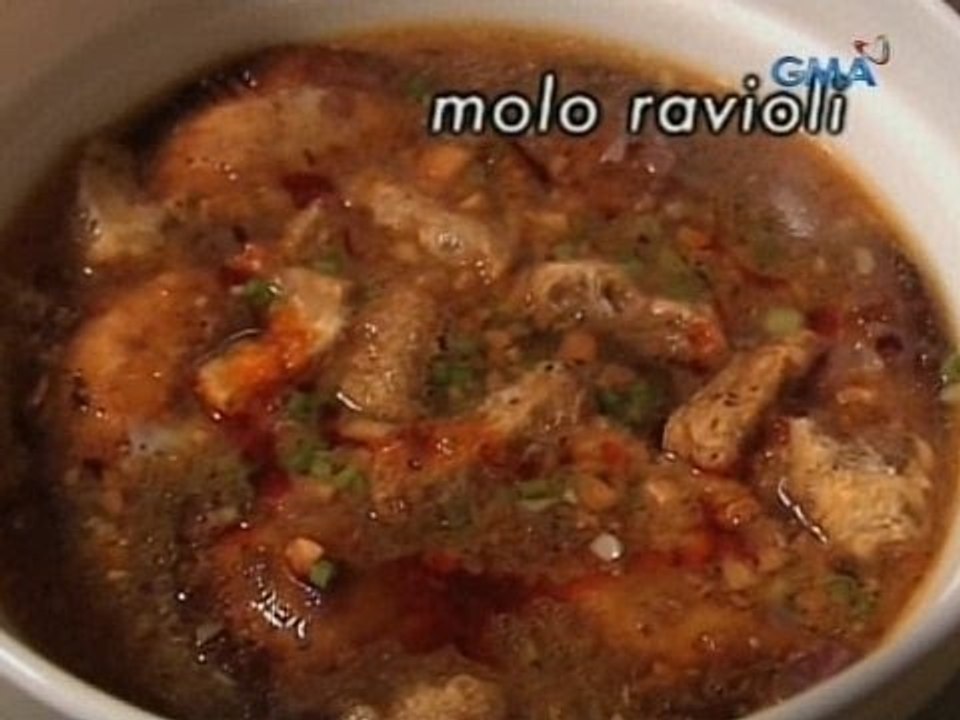 SAKSI: Molo soup, pinasarap ng ravioli