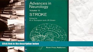 PDF  Stroke (Advances in neurology) New For Kindle