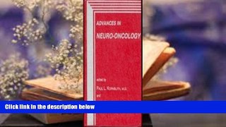 Audiobook  Advances in Neuro-Oncology (v. 1) Paul Kornblith For Ipad