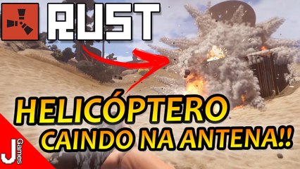 0238 - RUST - MAIS UM HELICOPTERO ABATIDO COM O CLAN TDE - PC GAMEPLAY