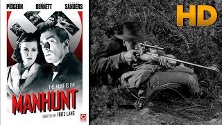 Man Hunt 1941 HD 720p - Walter Pidgeon, Joan Bennett, George Sanders Movie
