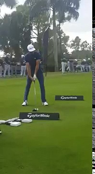 Dustin Johnson hits new 2017 TaylorMade M1 driver (Golf club launch)