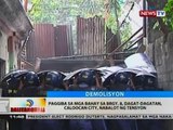 BT: Paggiba sa mga bahay sa Brgy. 8, Dagat-dagatan, Caloocan City, nabalot ng tensyon