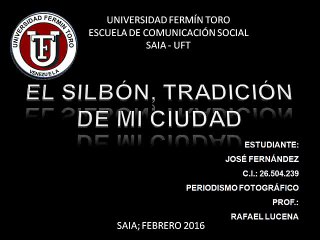 AUDIO SLIDE SHOW, SAIA, PERIODISMO FOTOGRAFICO