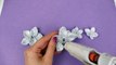 DIY Ribbon flower I Wedding hair comb I Kanzashi flower tutorial-Stc7J26Sjx8