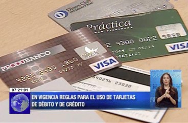 Nuevas disposiciones sobre emisión y uso de tarjetas de crédito