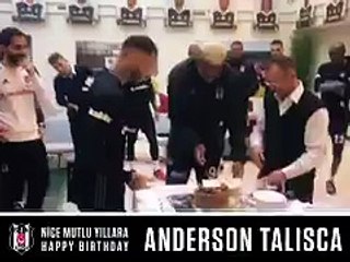 Talisca'nın doğum günü kutlandı