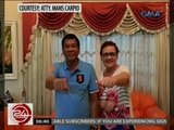 24 Oras: Zimmerman at anak na sina Paolo at Sara, nasa Maynila na para sa inagurasyon sa Huwebes