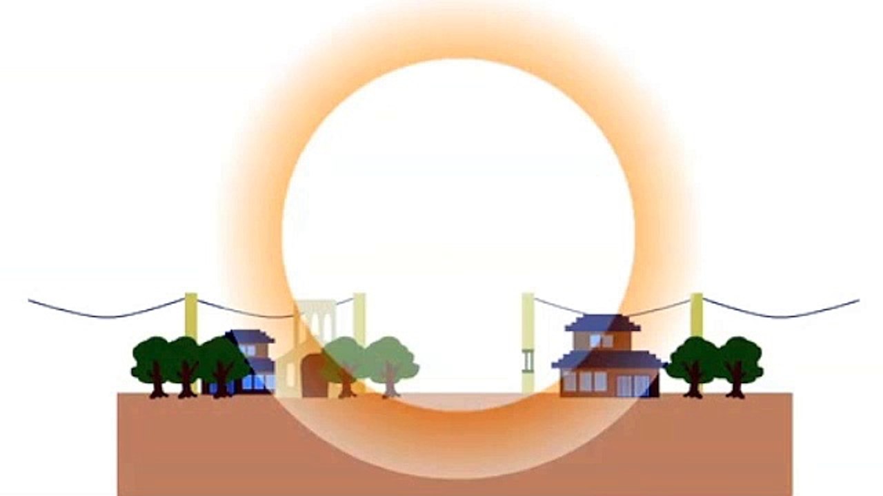 Negative pressure in A-bomb blast