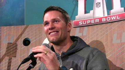 How is Tom Brady dealing with his emotions?