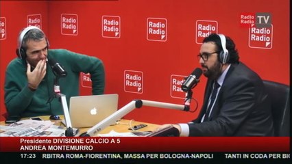 Andrea Montemurro (Presidente Divisione Calcio a 5) - 02 febbraio 2017