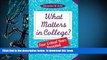 PDF  What Matters in College?: Four Critical Years Revisited Alexander W. Astin Pre Order