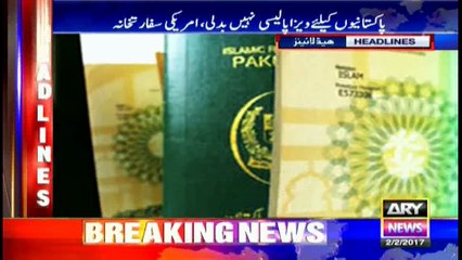 Headlines 2200 2nd February 2017