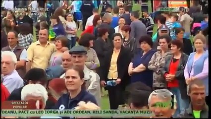 Viorica Podogreanu si Lucian Florin in cadrul zilelor comunei Magurele, jud. Prahova - 01.06.2014