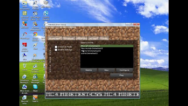 TUTORIAL MINETEST - COMO CRIAR UM SERVIDOR VIA HAMACHI (Ver. 0.4-dev)