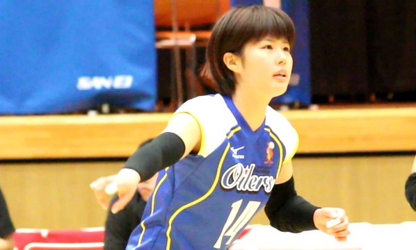 【女子ﾊﾞﾚｰﾎﾞｰﾙVﾁｬﾚﾝｼﾞﾘｰｸﾞⅠ2016-2017】吉本梓穂選手(Shiho Yoshimoto)大野石油広島オイラーズ2016.11.19美濃加茂市中央体育館プラザちゅうたい