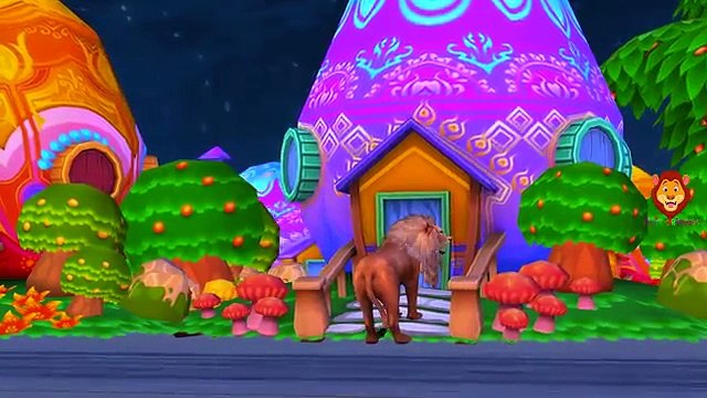 Tiger Finger Family | Lion Cheetah 3D Animated Finger Family Rhymes For Babies | Animals Cartoons