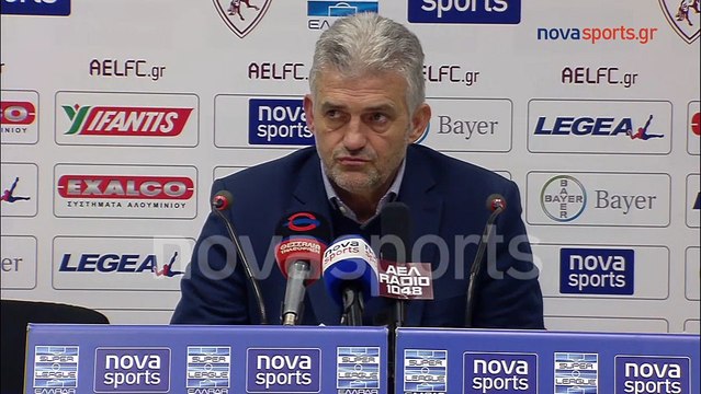 11η ΑΕΛ-ΠΑΟΚ 0-2 2016-17 Συνέντευξη τύπου (Novasports