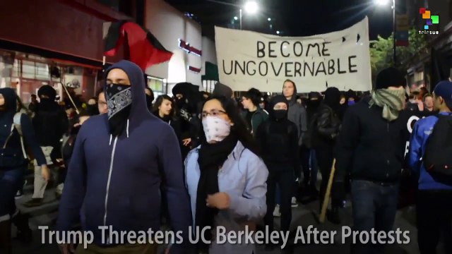 Trump Threatens UC Berkeley After Protests