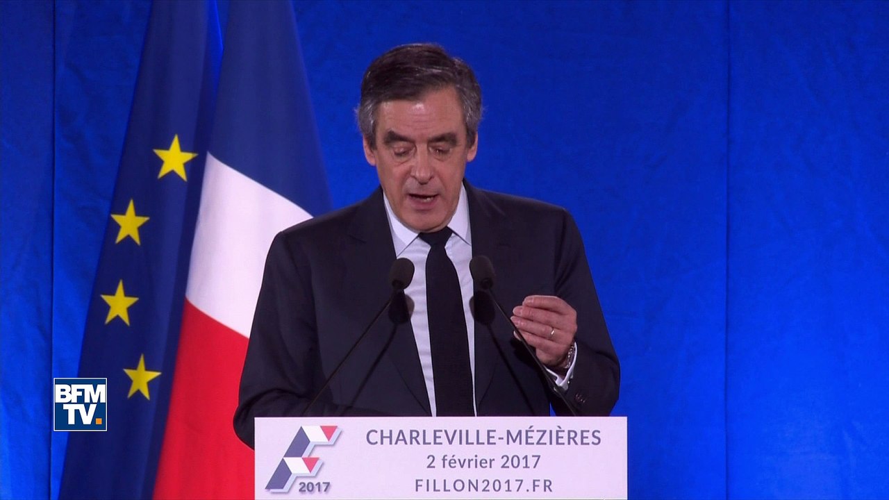François Fillon: "Je mène un combat pour redresser la France, pas pour le goût du pouvoir"