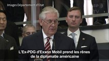 Rex Tillerson au département d'Etat :