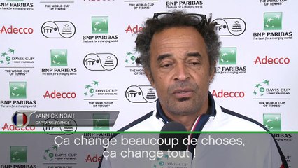 Coupe Davis - Noah : "C’est mieux de battre le Japon avec Nishikori"