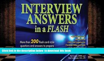 PDF  Interview Answers in a Flash: More than 200 flash card-style questions and answers to prepare