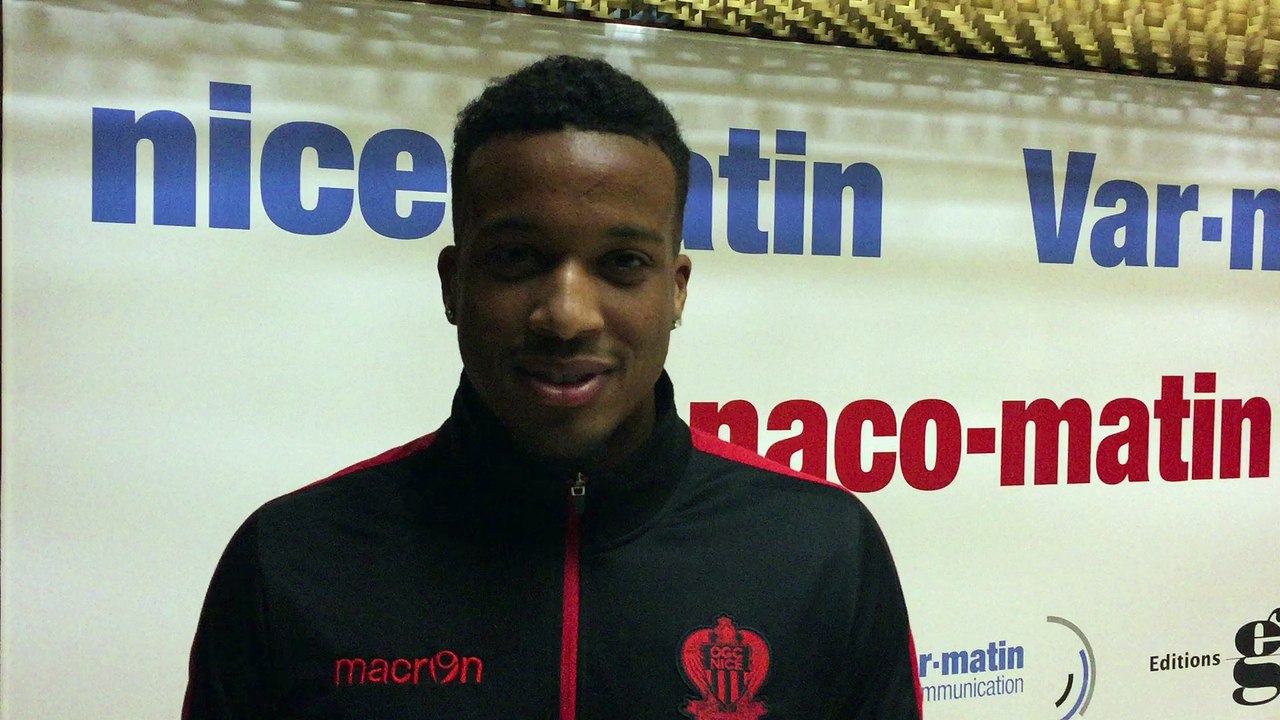 Alassane Plea à la rencontre des lecteurs de Nice-Matin