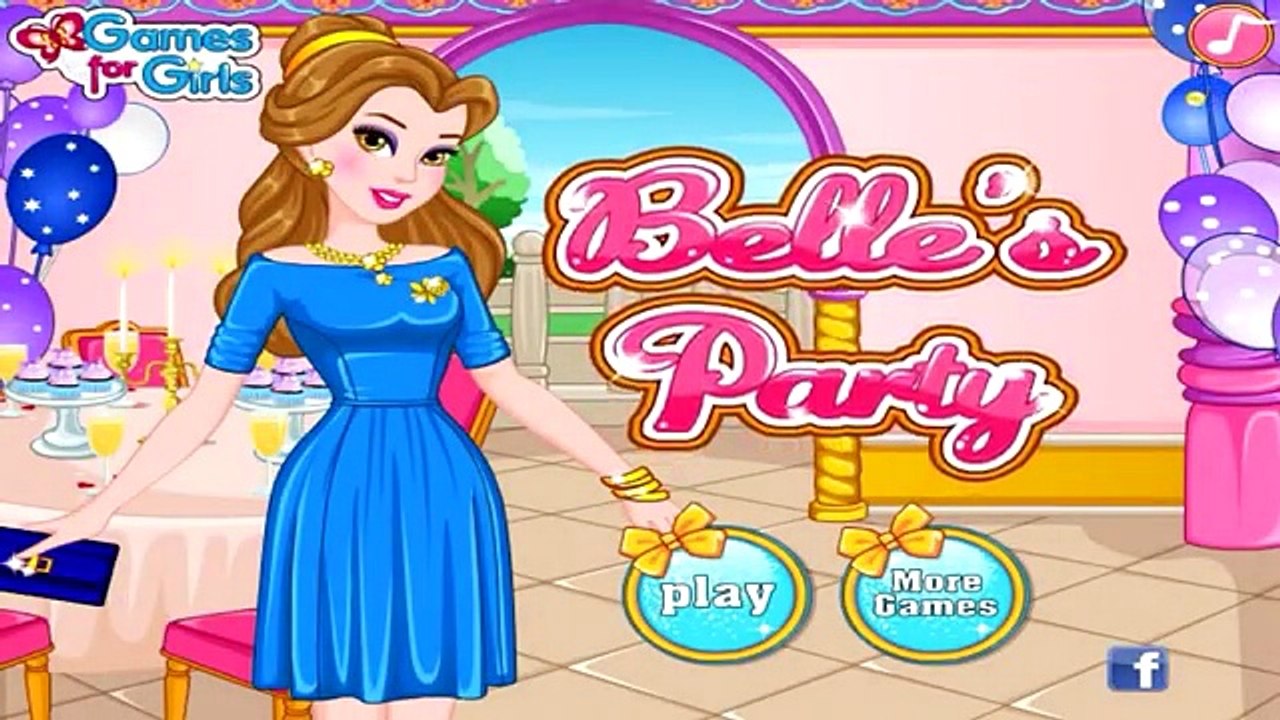 Princess Belles Party - Disney Princess Games - HD