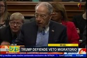 EEUU: Donald Trump defiende veto migratorio