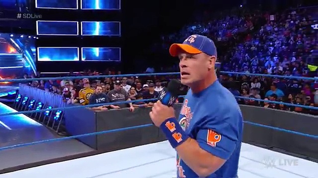 John Cena returns to SmackDown LIVE as a 16-time World Champion- SmackDown LIVE, Jan. 31, 2017