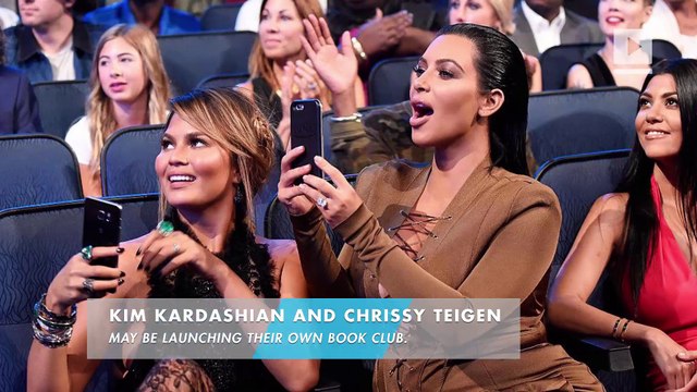 Kim Kardashian and Chrissy Teigen are starting a book club