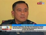 Limang heneral ng PNP na pinangalanan ni Duterte, itinangging sangkot sila sa iligal na droga