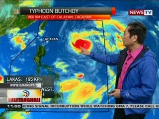 BT: Weather update as of 11:55 a.m. (July 6, 2016)