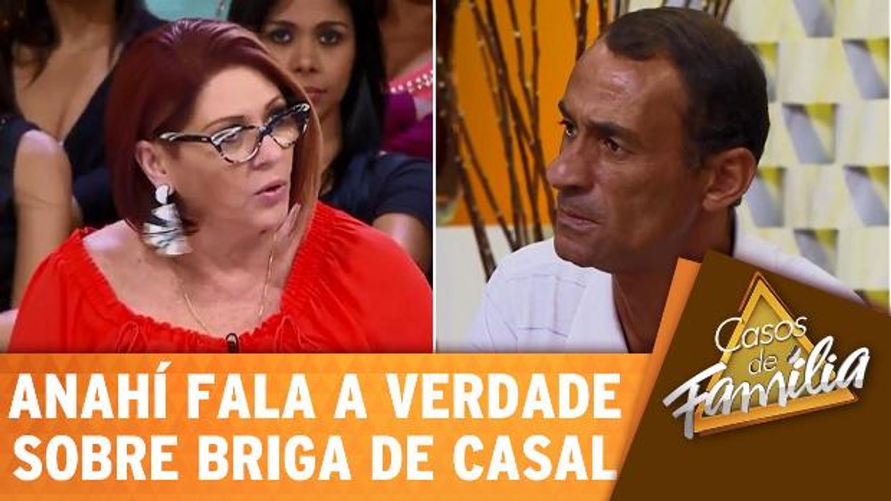 Anahí fala a verdade sobre briga de casal