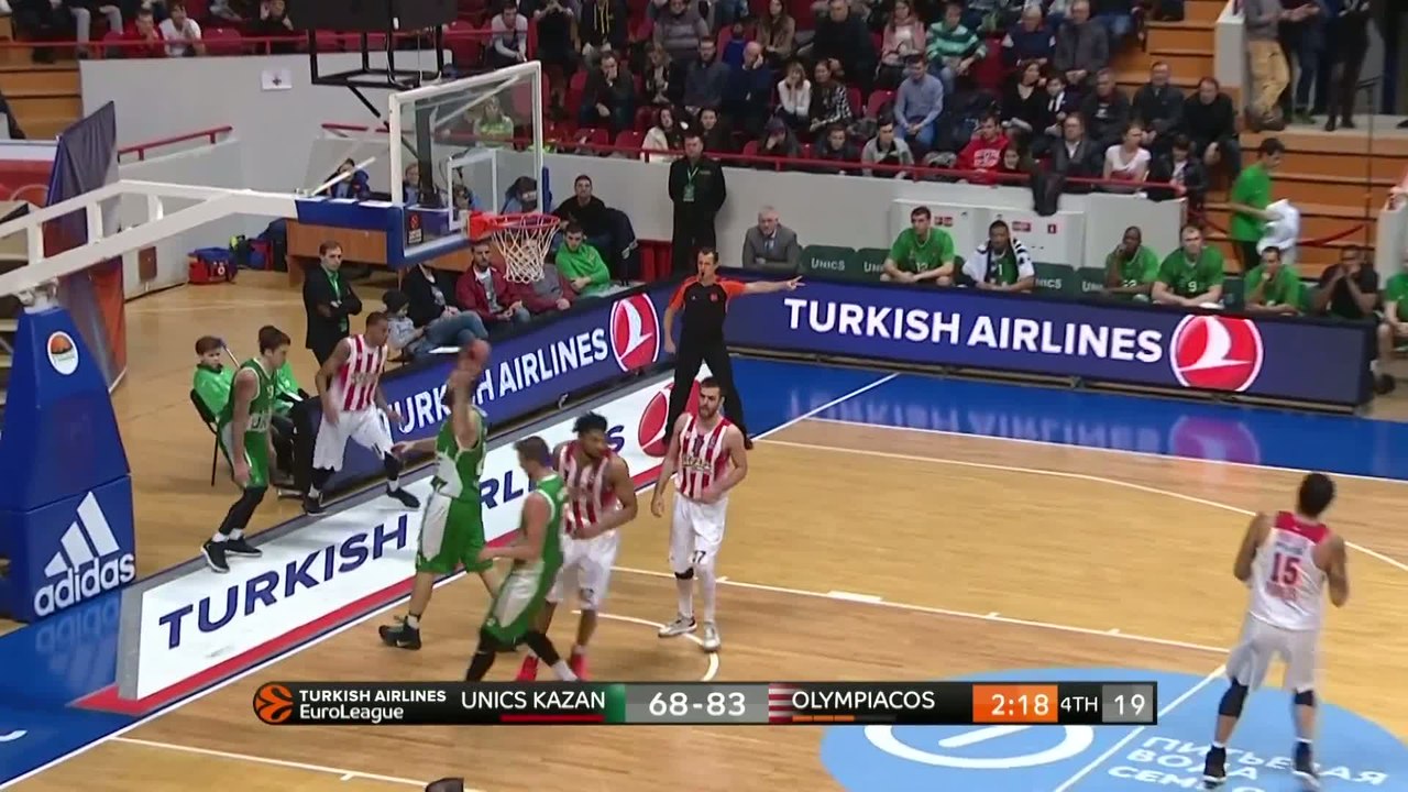 Basket - Euroligue (H) : L'Olympiakos à fond