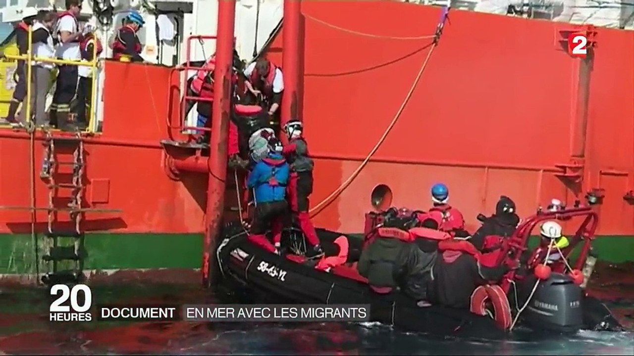 Plus de cinq jours à bord d'Aquarius, le navire de secours des migrants au large de la Libye