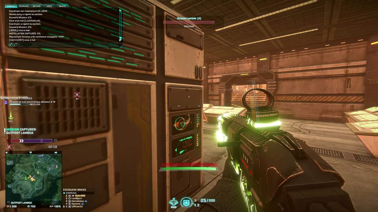 Commando 1 fevrier 2017 Outpost Lambda