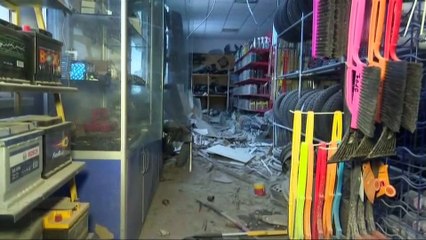 East Ukrainian town of Avdiyivka sustains damage after recent shelling