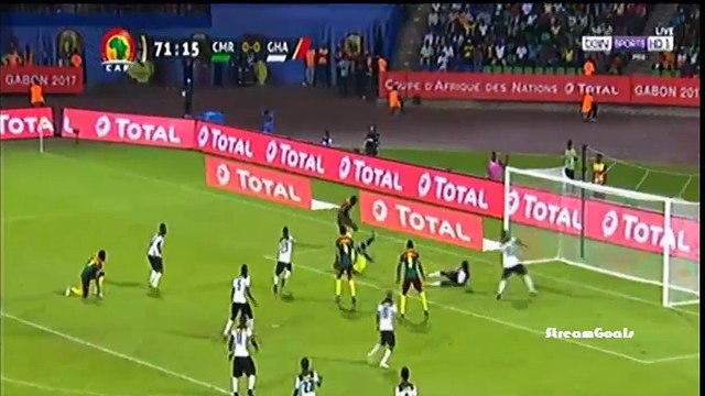 اهداف مباراة الكاميرون وغانا كأس أمم أفريقيا