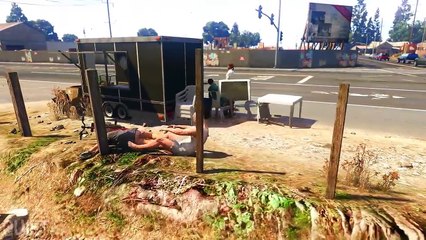 GTA 5 видео про драки и убийства №16