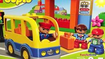 LEGO DUPLO SCHOOL BUS - Fun Toys For Kids Learn the Colors Autobus de Juguete