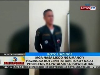 Mga nasa likod ng umano'y hazing sa ROTC initiation, tukoy na at posibleng mapatalsik sa eskwelahan