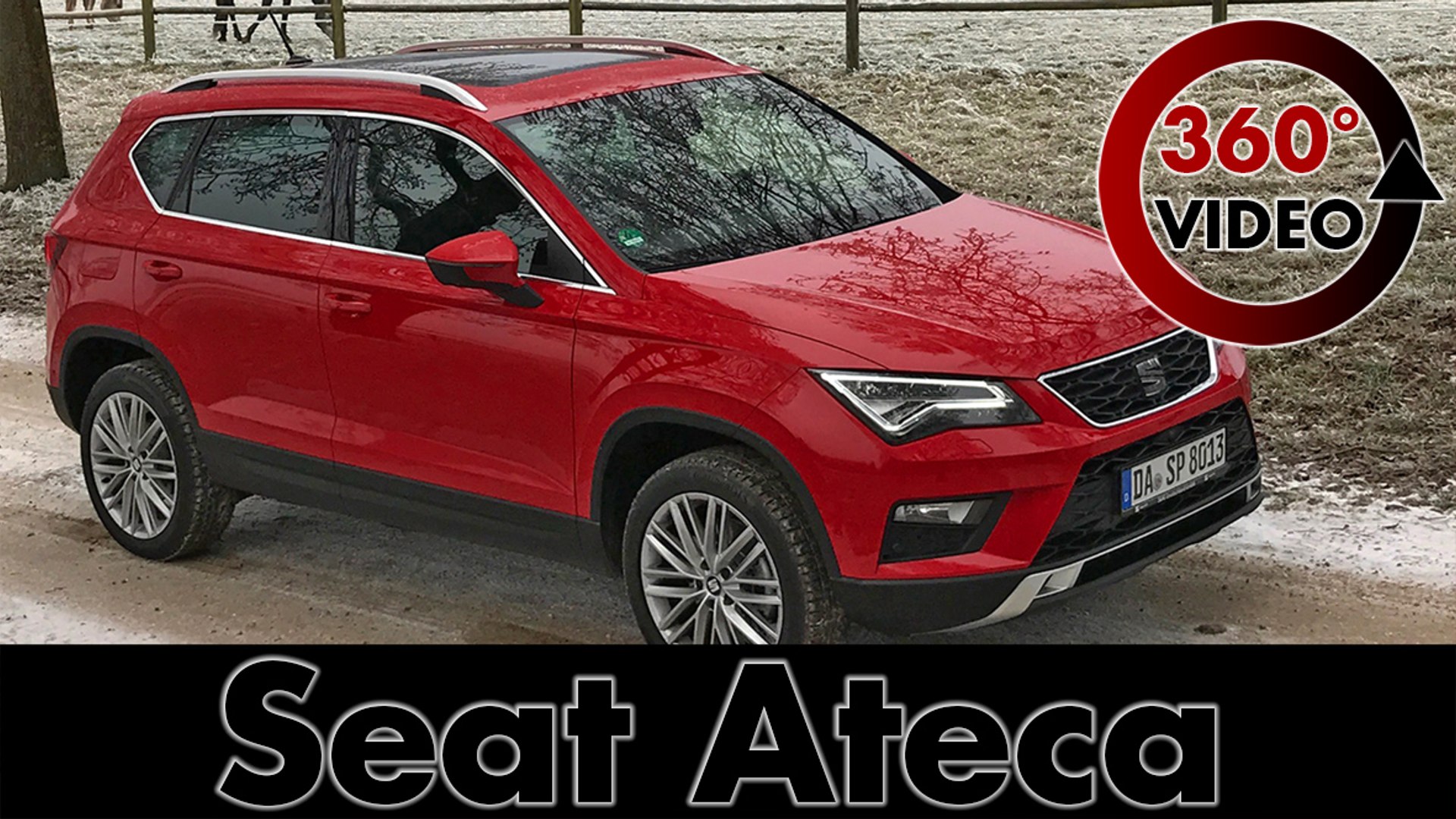 Seat Ateca 17 Ecotsi Test Drive Review 360 Degree Vr Video Video Dailymotion
