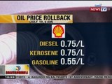 BT: Oil price rollback, ipatutupad