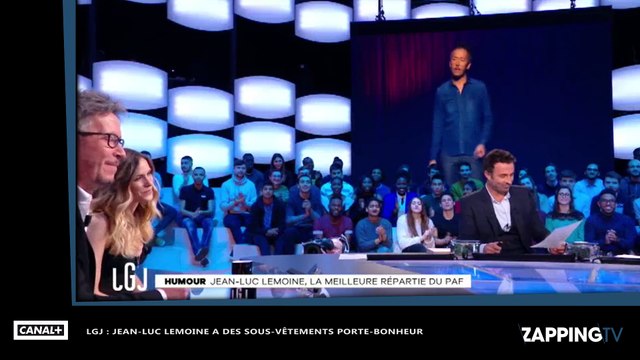 LGJ : Jean-Luc Lemoine révèle avoir un caleçon porte-bonheur (vidéo)