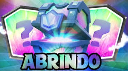 Clash royale-Abrindo baú. Lendário !