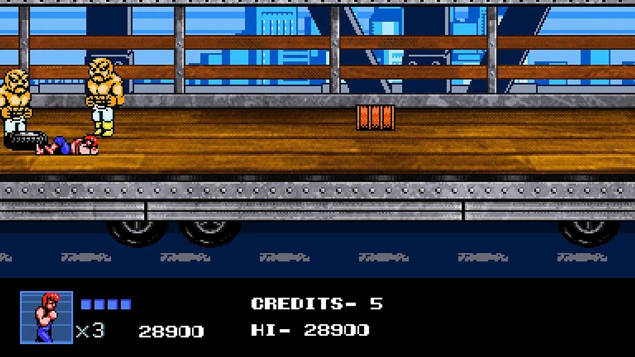 【TVゲーム】ダブルドラゴン4を普通にクリア 39:45