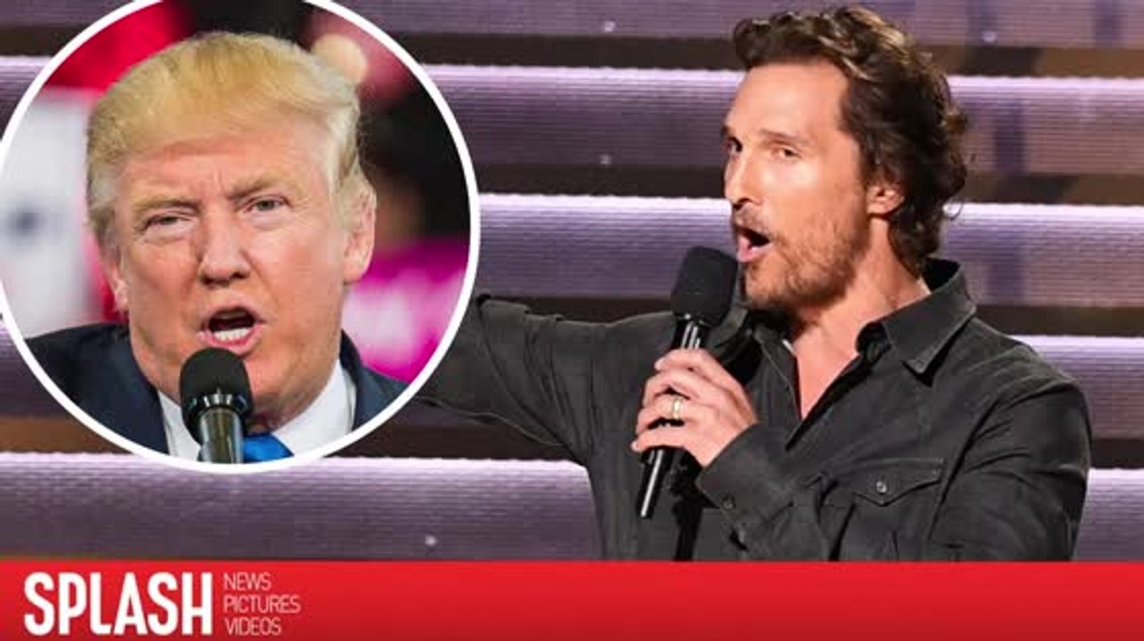 Matthew McConaughey Says Hollywood Should Embrace Donald Trump